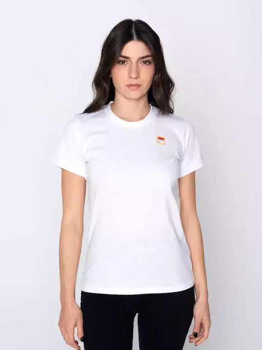 Laura Γυναικείο T-shirt Λευκό