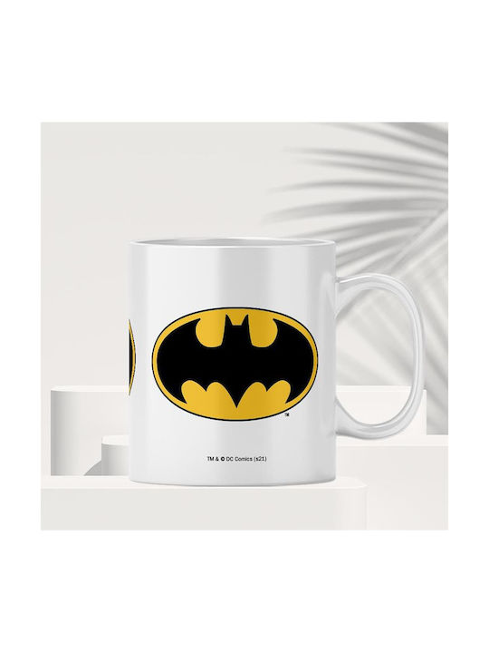 Batman Κούπα Κεραμική Λευκή