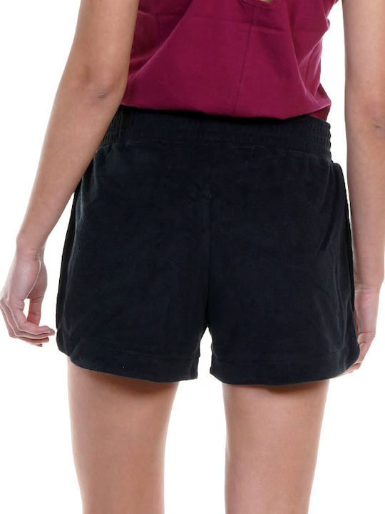 Women's Terry Sporty Shorts Black