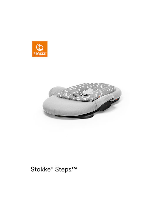 Stokke Χειροκίνητο Relax Μωρού Steps Grey Clouds για Παιδί έως 9kg