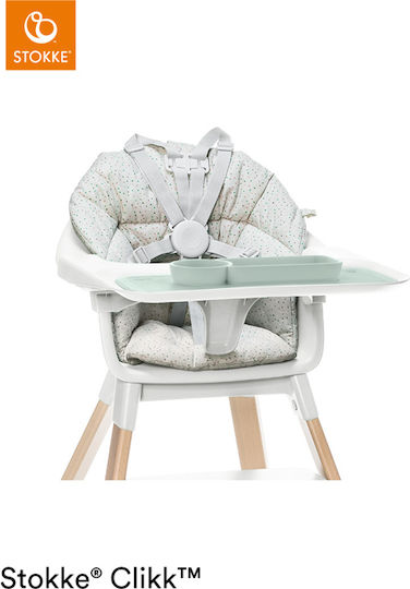 Stokke Baby-Entwöhnungsprodukte Tastaturen Tablett Grau aus Silikon