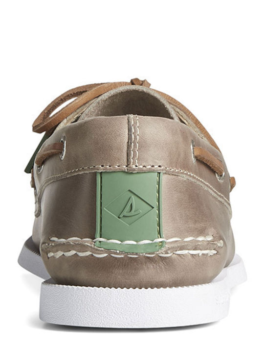 Δερμάτινα Ανδρικά Boat Shoes Taupe