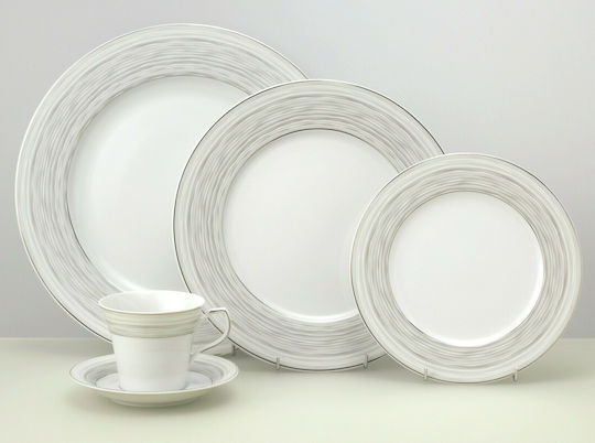 Cryspo Trio Saturn Beige Porcelain Dinnerware Set 43.1780.40 20pcs