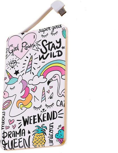 I-Total Power Bank 4000mAh με Θύρα USB-A Unicorn