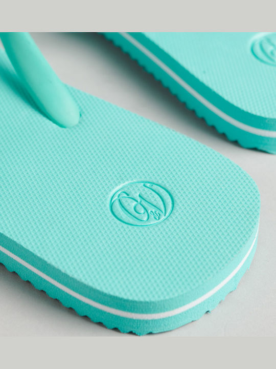 Women's Flip Flops Light Blue