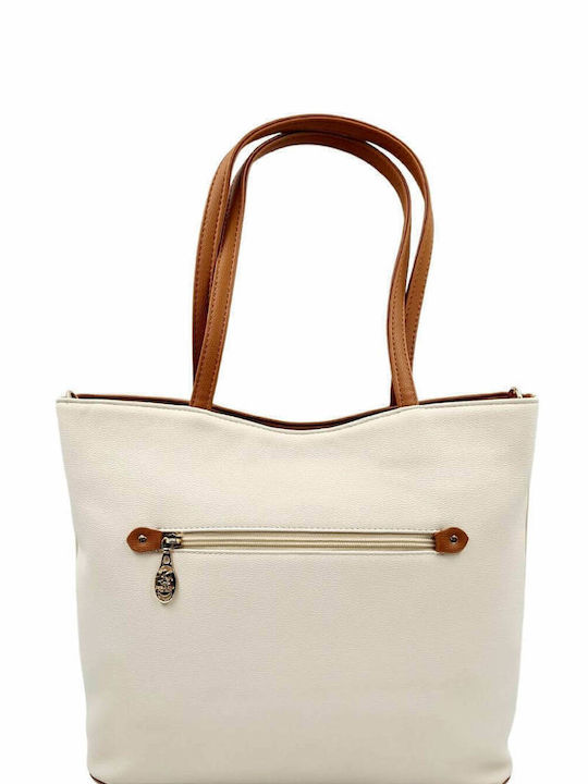 Beverly Hills Polo Club Women's Bag Shopper Shoulder Tabac Brown