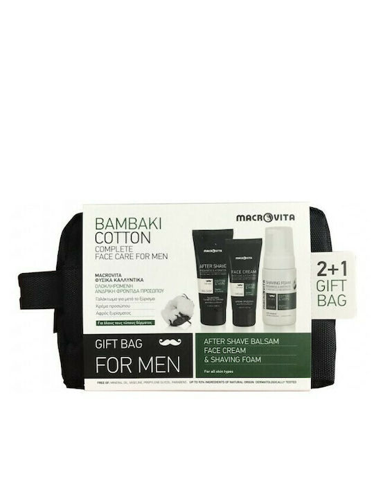 Macrovita Bag Complete Face Care for Men Skin Care Set for Moisturizing