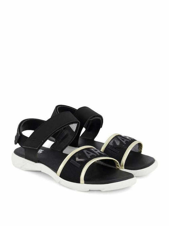 Karl Lagerfeld Kinder Sandalen Schwarz