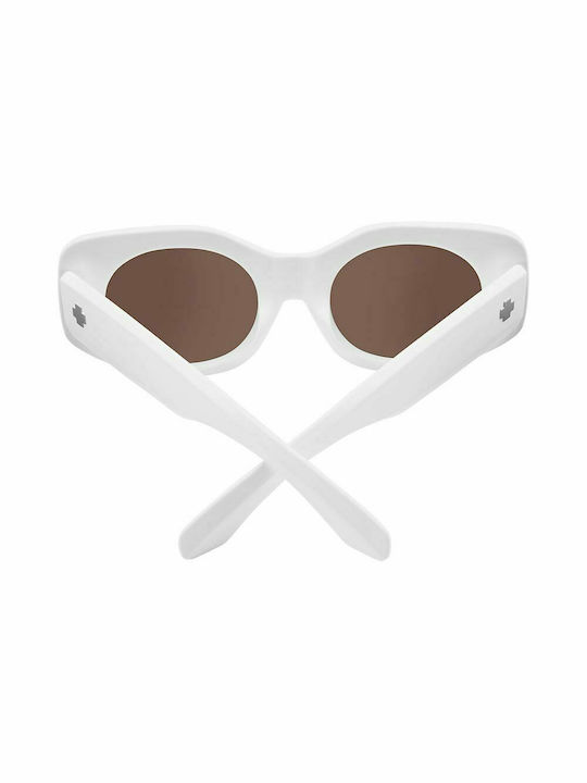 Spy White Bronze Feminini Ochelari de soare cu Cadru Matte White 6700000000178