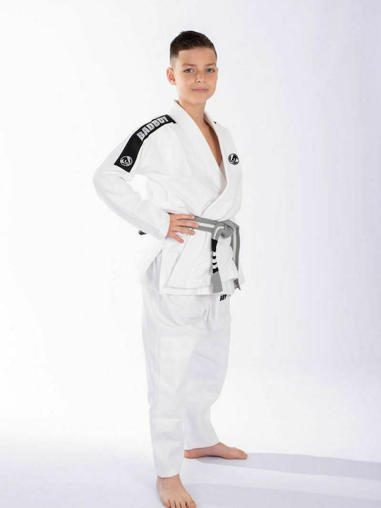 Bad Boy Focus GI BBGI144 Uniform Brasilianisches Jiu Jitsu Weiß