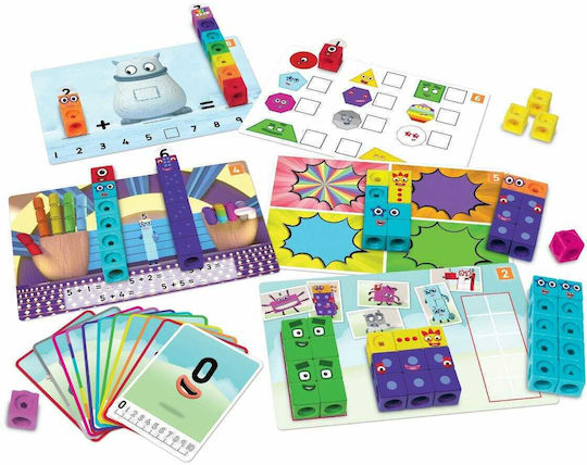 Learning Resources MathLink Cubes Numberblocks 1-10 STEM Joc Educațional de Cunoștințe pentru 3+ ani Ani