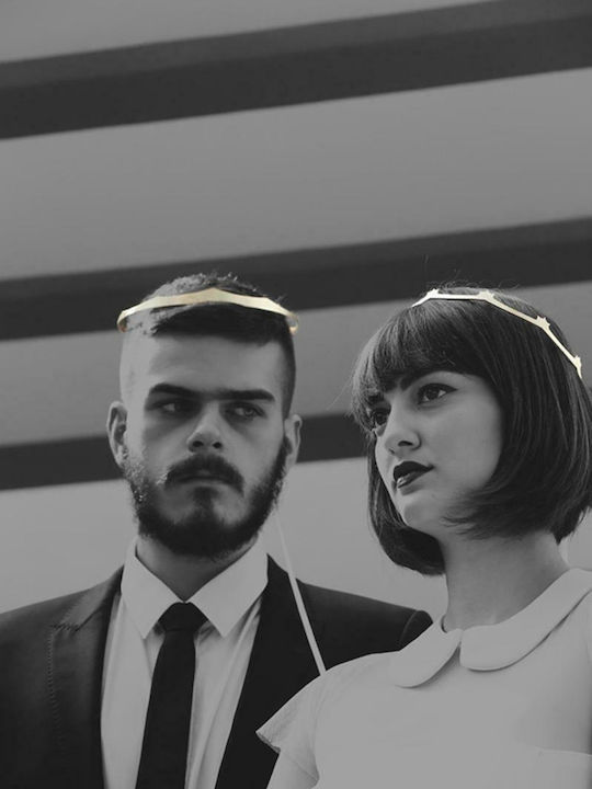 LakaLuka Επίχρυσα Στέφανα Γάμου Royal
