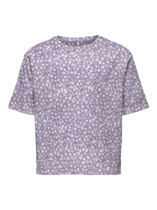 Kids' T-shirt Lilac