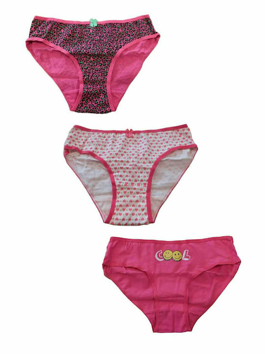 Minerva Cool Kids' Set with Briefs Multicolored 3pcs