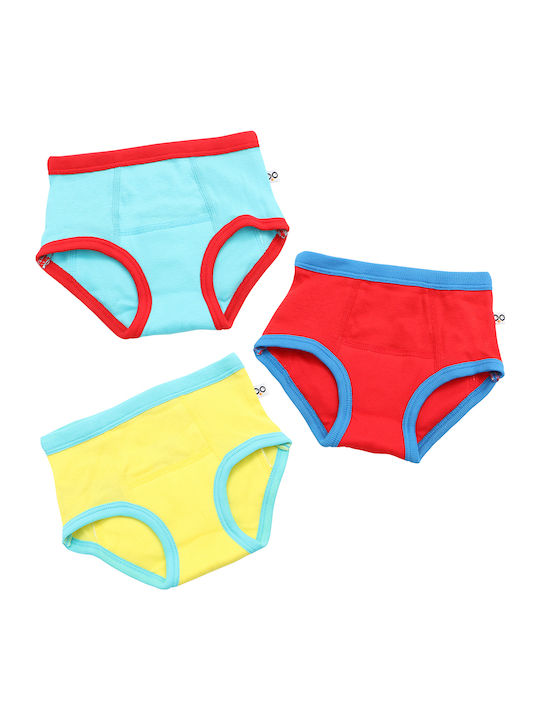 Zoocchini Kids' Set with Briefs Multicolored 3pcs Zoocchini Kids' Set with Briefs Multicolored 3pcs