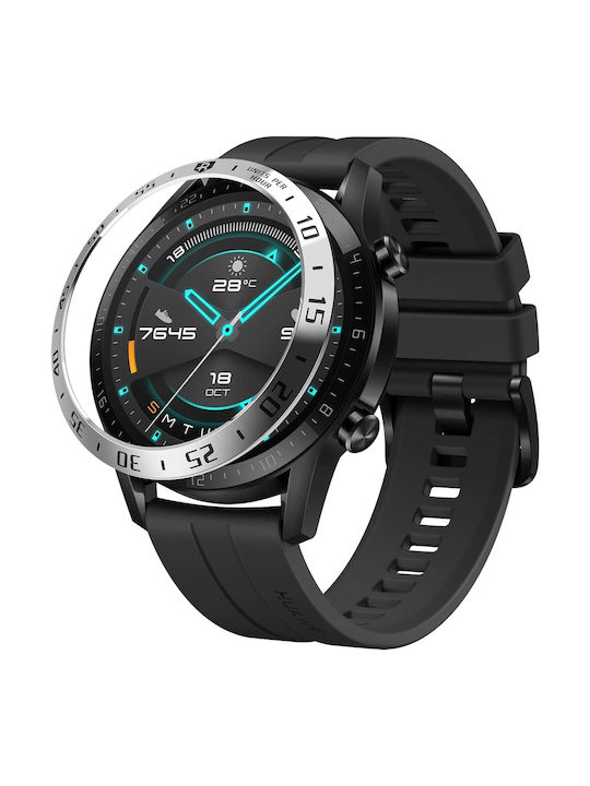 Ringke Bezel Ring in Silber Farbe für das Huawei Watch GT / GT2 (46mm)