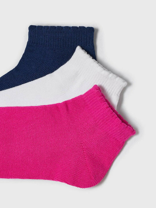 Mayoral Kids' Ankle Socks Ecofriends Multicolored 3 Pairs