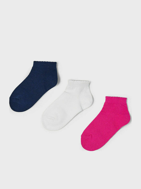 Mayoral Kids' Ankle Socks Ecofriends Multicolored 3 Pairs