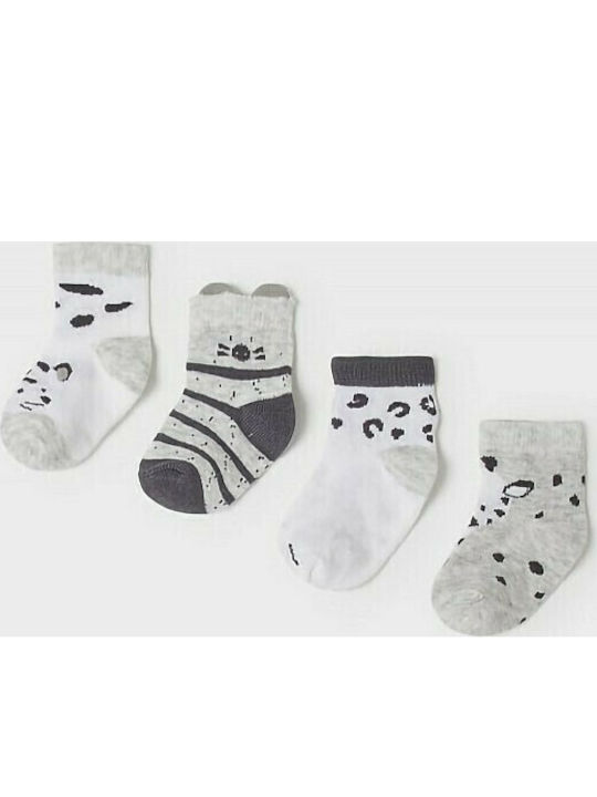 Mayoral Kids' Socks Knee-High Ecofriends Light Blue 4 Pairs