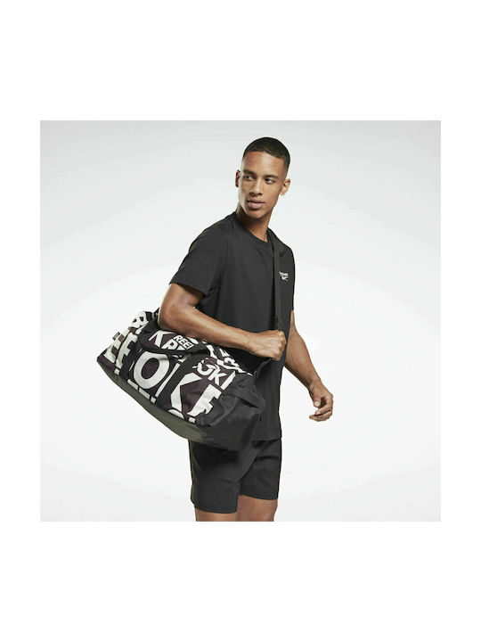 Reebok Workout Ready Τσάντα Ώμου για Γυμναστήριο Μαύρη