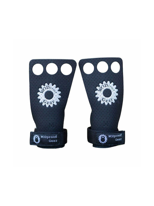 Wodproof Gear Hawk 3 Holes Ανδρικά Crossfit Grips Μαύρα Wodproof Gear Hawk 3 Holes Ανδρικά Crossfit Grips Μαύρα