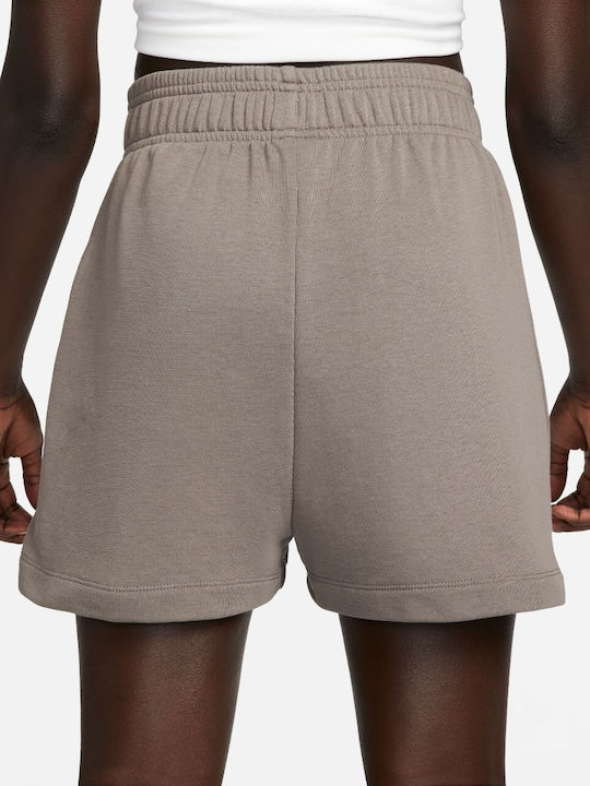 Nike Women's High-waisted Sporty Shorts Gray