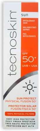 Tecnoskin Protect Physical Fusion Sonnenschutz Creme Für das Gesicht SPF50 in Spray 50ml