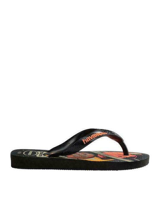 Șlapi pentru copii Flip Flops Negre