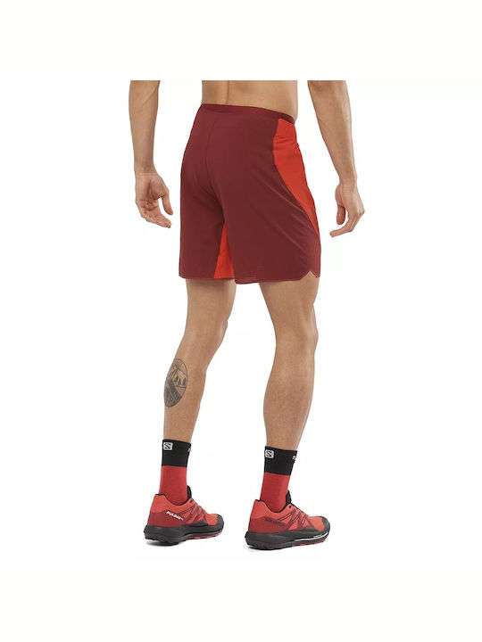 Salomon Sense Aero 7'' Sportliche Herrenshorts Orange