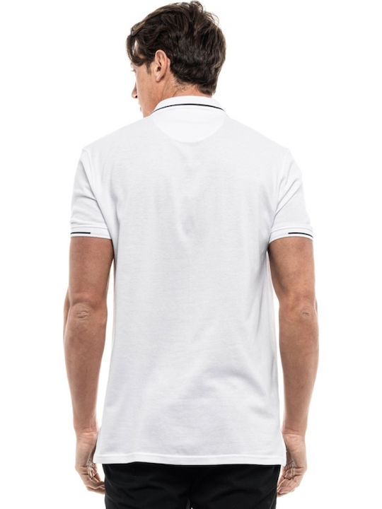 Polo Short Sleeve White Blouse