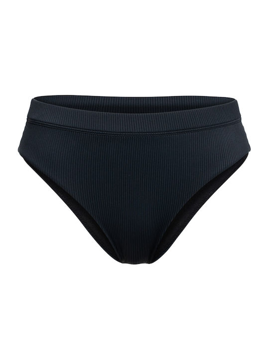 Love The Shorey Bikini Slip Talie Înaltă Negru