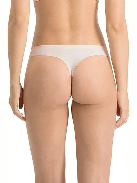 Puma Women's String 2Pack Seamless Beige