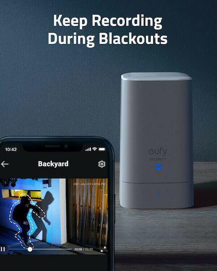 Eufy HomeBase 2 Стойка за Камери на CCTV Системи White T8732021
