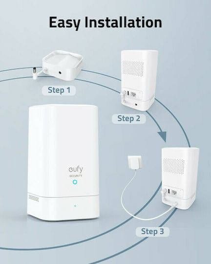 Eufy HomeBase 2 Стойка за Камери на CCTV Системи White T8732021