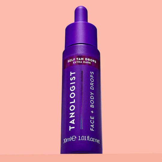 Tanologist Extra Dark Drops Self Tanning Lotion Προσώπου Ultra Dark 30ml