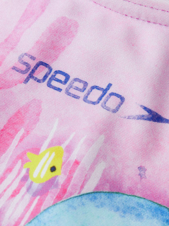 Speedo Παιδικό Μαγιό Ολόσωμο Ροζ