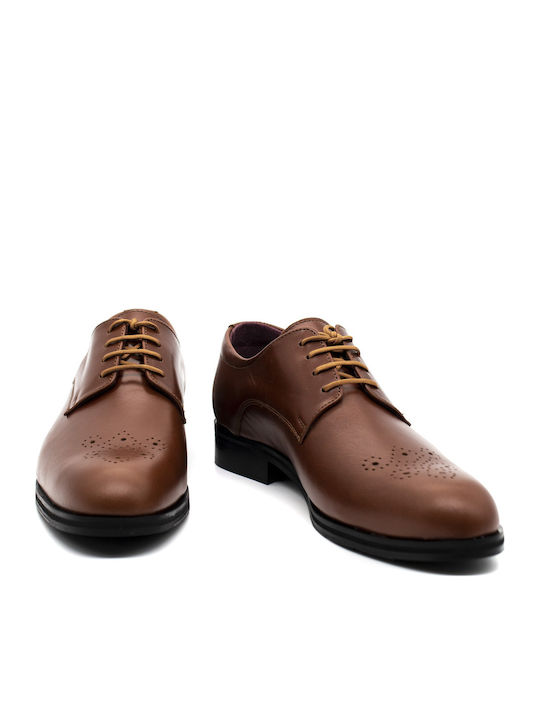 Men's Leather Casual Shoes Tabacco