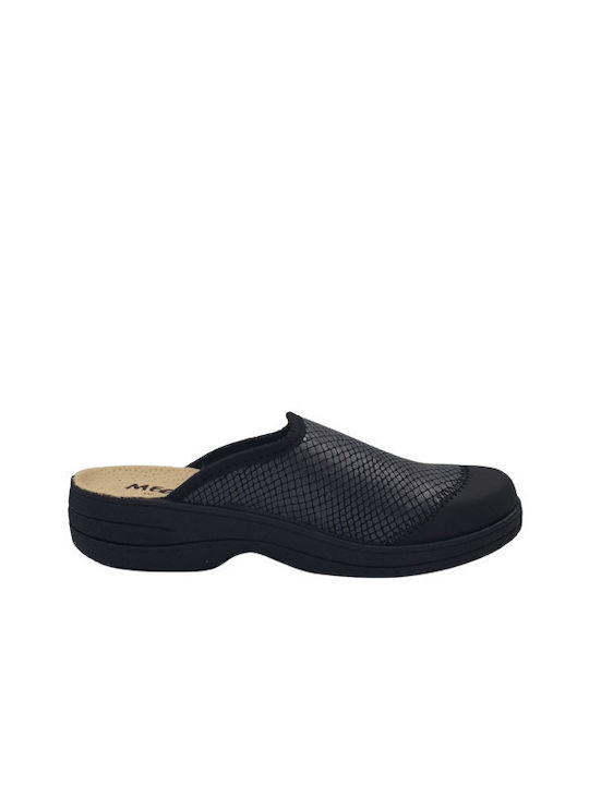 Medies Chambray Slipper Schwarz 553 BLACK