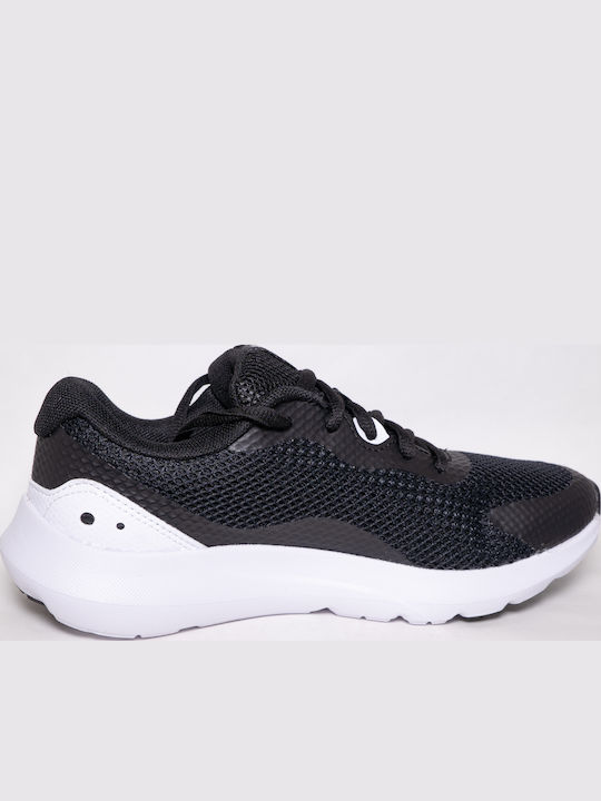 Bgs Surge Kids Sports Shoes Running with Laces Black
