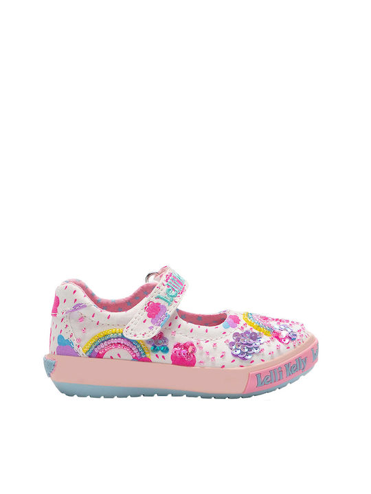 Lelli Kelly Kids Ballerinas with Hoop & Loop Closure Pink