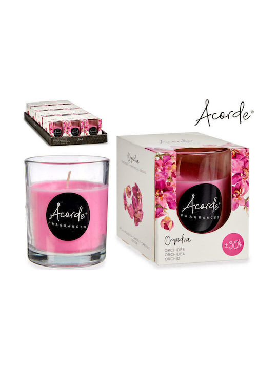 BigBuy Aromatisches Kerze im Gefäß mit Orchidee Parfüm 100gr