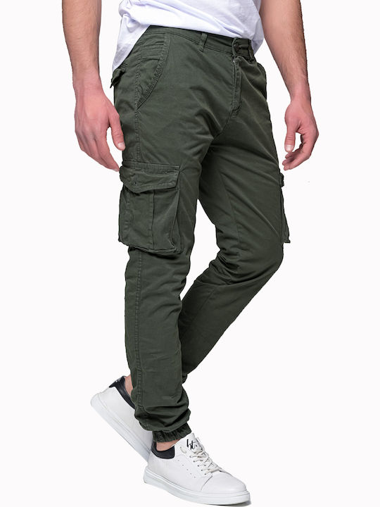 Trousers Cargo Elastic Khaki