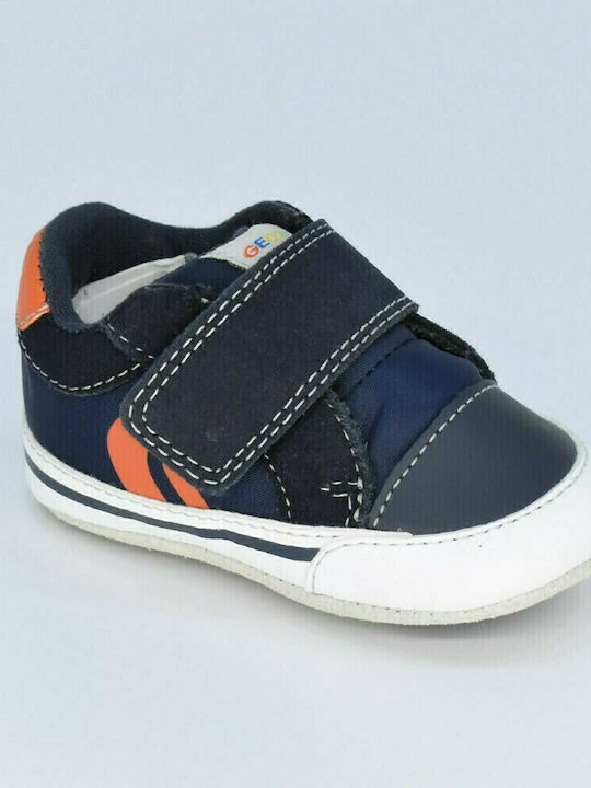 Geox Βρεφικά Sneakers Αγκαλιάς Navy Μπλε Ian