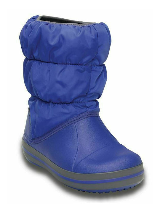 Puff Anatomical Kids Snow Boots Blue