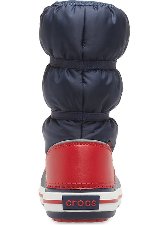 Puff Anatomische Kinder-Schneestiefel Marineblau