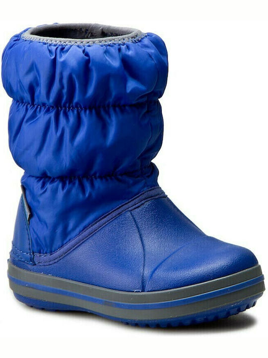 Puff Anatomical Kids Snow Boots Blue