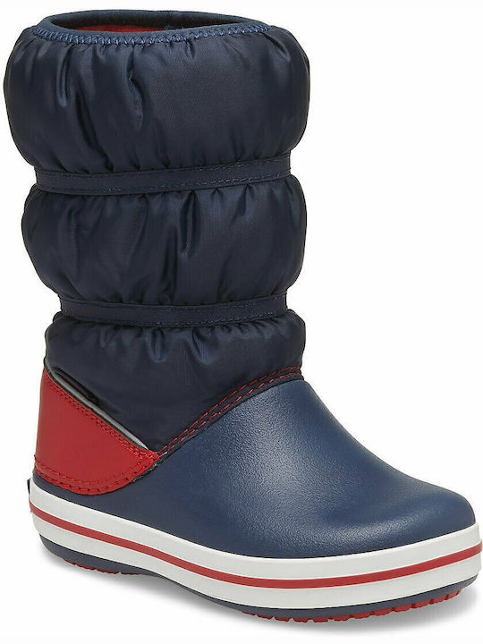 Puff Anatomische Kinder-Schneestiefel Marineblau