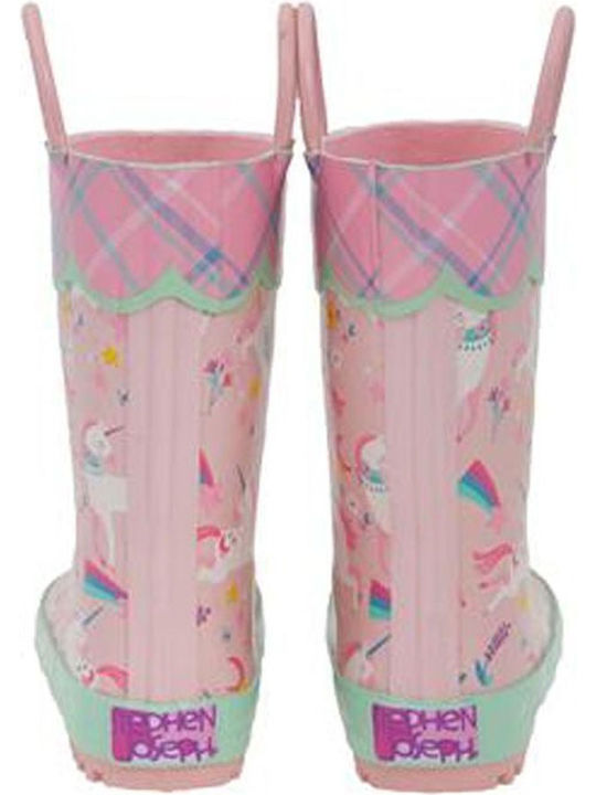 Stephen Joseph Kids Wellies Pink