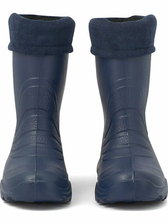 Παιδικές Γαλότσες με Εσωτερική Επένδυση 861 Navy Μπλε