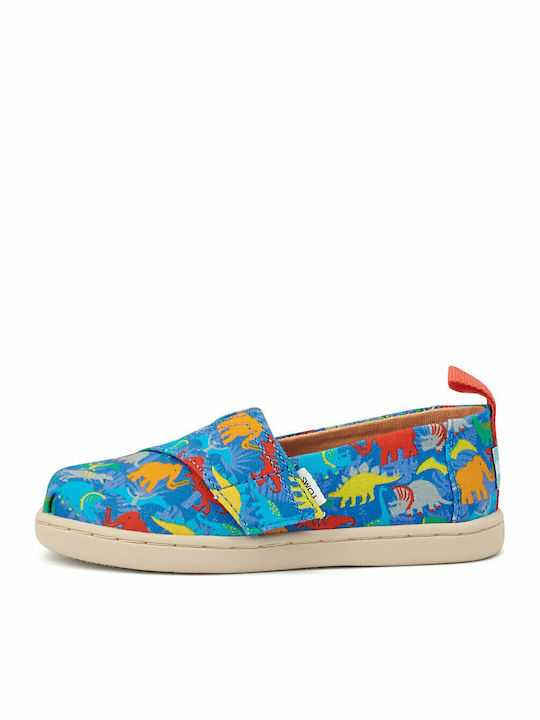 Kids Espradrilles with Hoop & Loop Closure Blue Alpargata